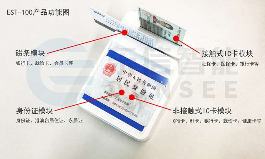 東信EST-100身份證社?？ㄗx卡器