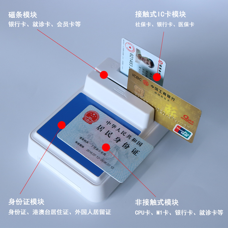 華大HD-100多功能社?？ㄗx卡器